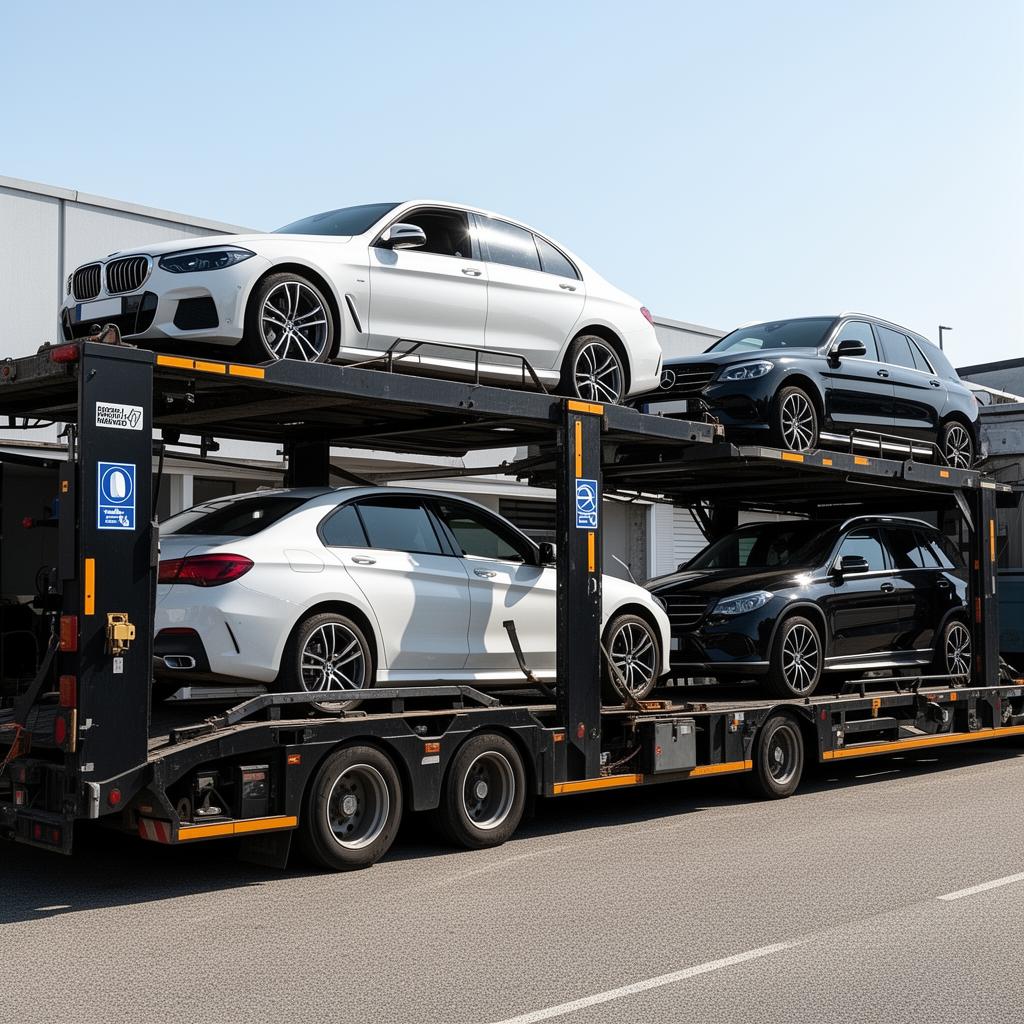 Car hauler trailer